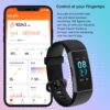 Aquarius IP67 Waterproof Bluetooth Fitness Tracker with Heart Rate Monitor and Step Counter - Black Aquarius IP67 Waterproof Bluetooth Fitness Tracker with Heart Rate Monitor and Step Counter - Black - Image 5