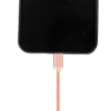 FX Powabud Nylon Braided USB Data Cable for Phone[Rose Gold] - Image 3