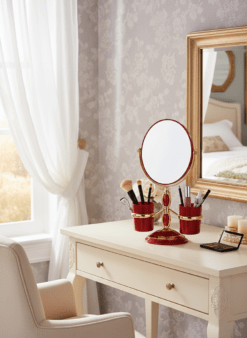 Alternative view of Make-Up Mirror with Holders
