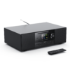 Black All-in-One Music System – Internet Radio, DAB+, FM, Bluetooth & CD Player Black All-in-One Music System – Internet Radio, DAB+, FM, Bluetooth & CD Player