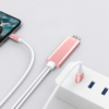 Aquarius Full HD Support HDMI Connector Cable for Phone/Pad Rose Gold Aquarius Full HD Support HDMI Connector Cable for Phone/Pad Rose Gold - Image 5