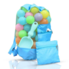 Doodle Nylon Toy Storage Bag and Play Mat - Blue - Image 5