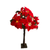 Free Standing LED Poinsettia Tree Free Standing LED Poinsettia Tree - Image 3