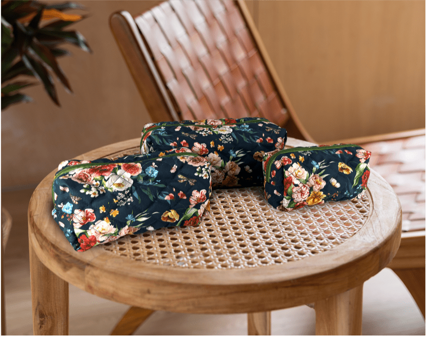 Set of 3 Make-Up Bags Set of 3 Make-Up Bags - Image 3