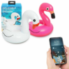 Soundz Waterproof Inflatable Flamingo Bluetooth Speaker Bath Pool[White] - Image 4