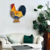 Cockerel Design Wall Clock Cockerel Design Wall Clock