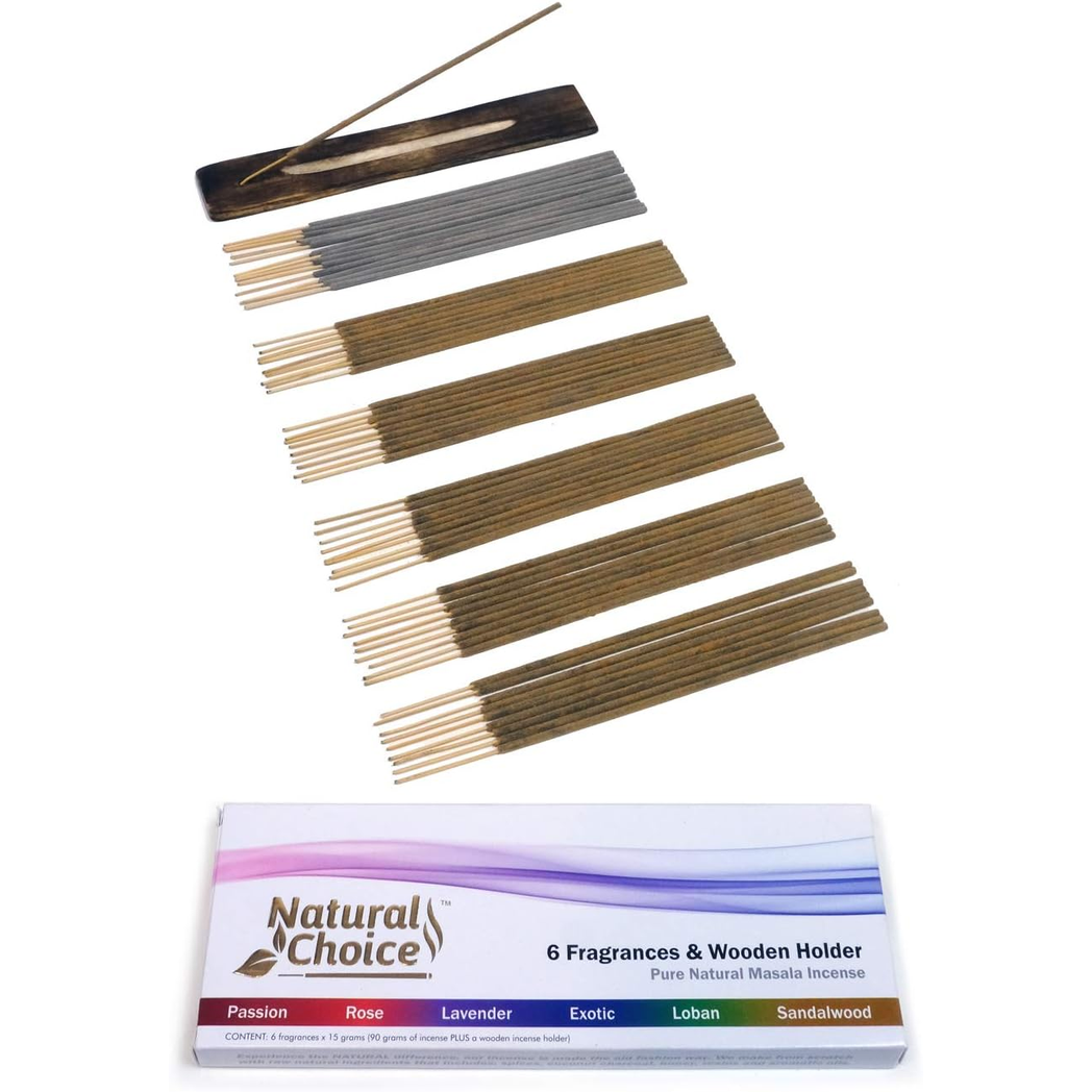 6 Fragrance Gift Pack with Burner 6 Fragrance Gift Pack with Burner