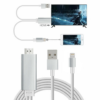 Aquarius Full HD Support HDMI Connector Cable for Phone/Pad Silver - Image 5
