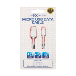 Alternative view of Micro USB Data Cable - White