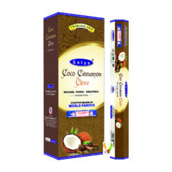 Satya Coco Cinnamon Clove Hexa - 120 Sticks