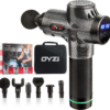 Handheld Dyzi Massage Gun, Percussion Deep Tissue Muscle Body Massager 6 Heads