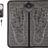 Dyzi EMS Foot Massager - Electrical Muscle Stimulation for Pain Relieve and Improve Circulation for Ultimate Comfort- Relax Your Feet with Rechargeable Foot Massager