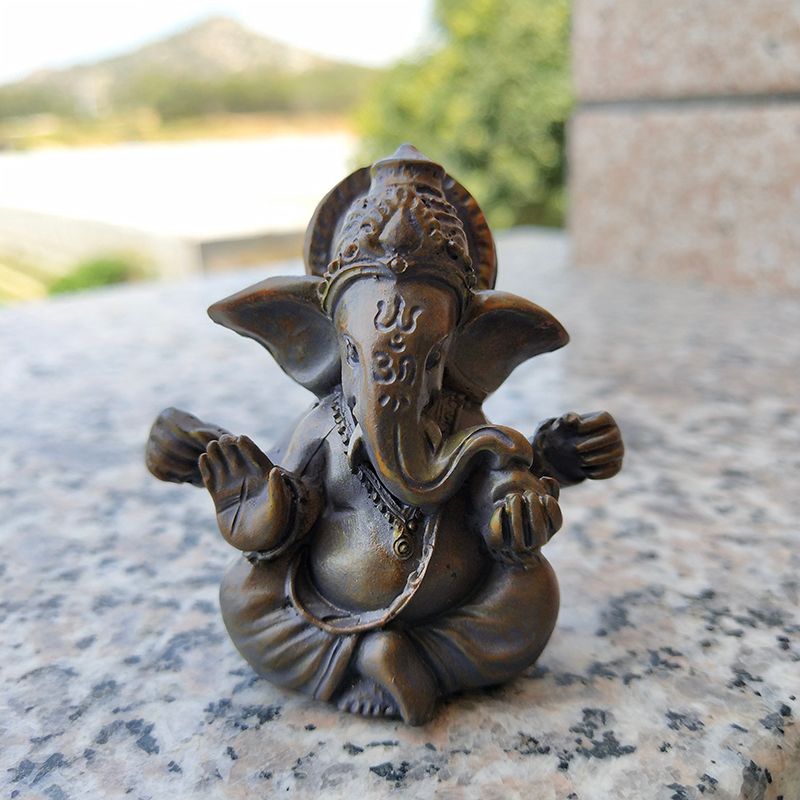 Decorative Resin Buddha Statue for Good Fortune, Home & Garden Decor Decorative Resin Buddha Statue for Good Fortune, Home & Garden Decor - Image 2