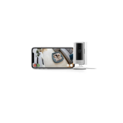 Alternative view of Ring Indoor Camera 2nd Gen Security Cam 1080p HD Video White