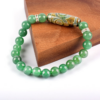 Natural Green Dongling Three-eyed Dzi Beads Bracelet Women Tibetan Buddha Agate Prayer Meditation Wish Jewelry for Man Gift Natural Green Dongling Three-eyed Dzi Beads Bracelet Women Tibetan Buddha Agate Prayer Meditation Wish Jewelry for Man Gift - Image 2