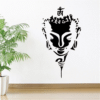 Buddha Face Wall Sticker – Minimalist Zen Yoga Decal Buddha Face Wall Sticker – Minimalist Zen Yoga Decal - Image 2
