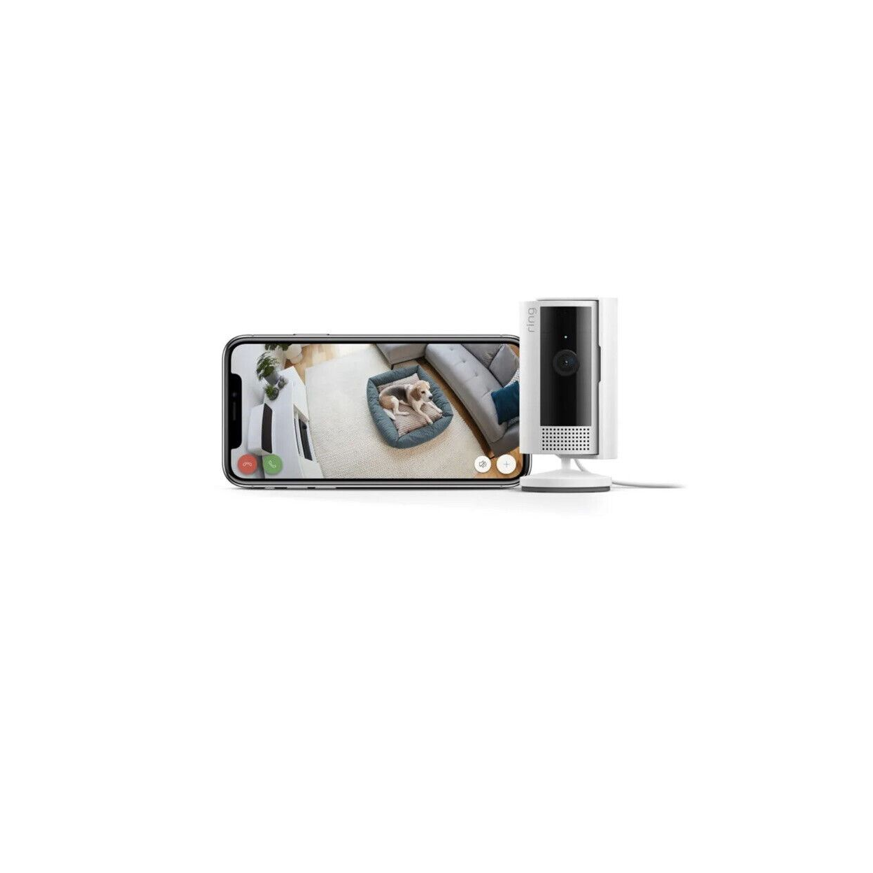 Ring Indoor Camera (2nd Gen) – 1080p HD, White Ring Indoor Camera (2nd Gen) – 1080p HD, White - Image 2