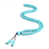 Men Beaded Necklace & Bracelet 108 Beads Tibetan Buddha Wrap Bracelets Women Handmade Blue Synthetic Turquoises Prayer Jewelry Men Beaded Necklace & Bracelet 108 Beads Tibetan Buddha Wrap Bracelets Women Handmade Blue Synthetic Turquoises Prayer Jewelry - Image 2