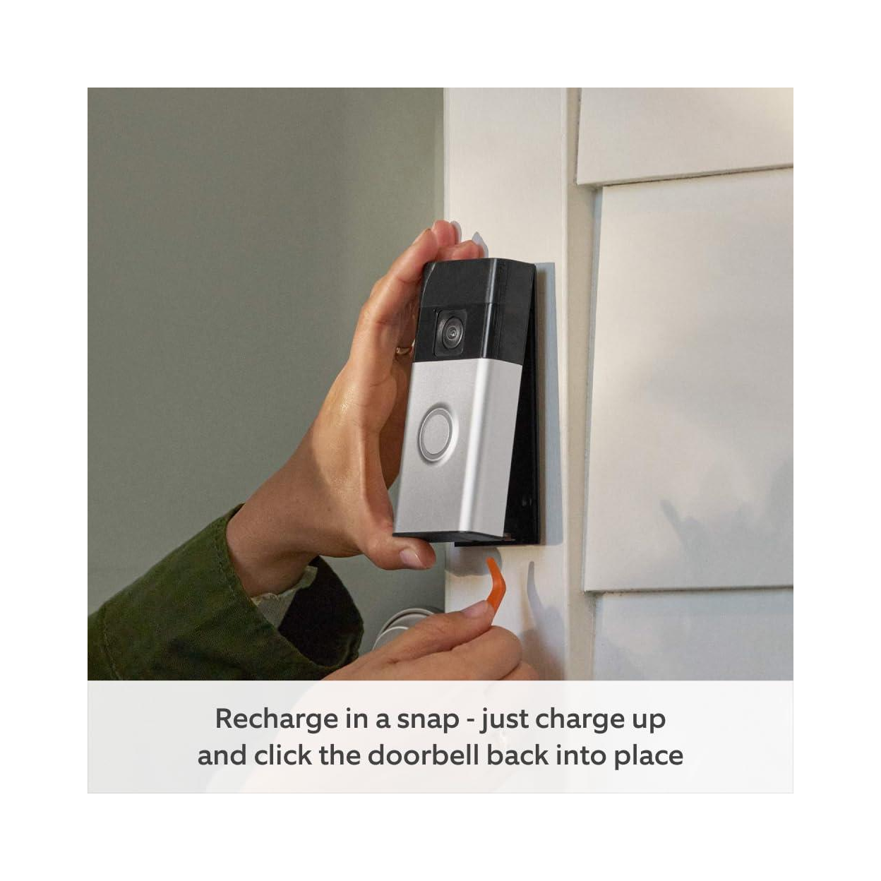 Ring Battery Video Doorbell 2024 Bronze Ring Battery Video Doorbell 2024 Bronze - Image 2