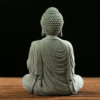 Sandstone Buddha Fish Tank Decoration Craft Meditation Buddha Buddha Zen Sculpture Micro Landscape Buddha Figurine - Image 2