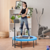 40 Inch Mini Fitness Trampoline Rebounder with Handle 40 Inch Mini Fitness Trampoline Rebounder with Handle - Image 2