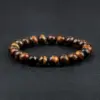 Reliatonny Trendy Buddha Chakra Bracelet - Natural Tiger Eye & Lava Stone Reliatonny Trendy Buddha Chakra Bracelet - Natural Tiger Eye & Lava Stone - Image 2
