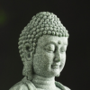 Sandstone Buddha Fish Tank Decoration Craft Meditation Buddha Buddha Zen Sculpture Micro Landscape Buddha Figurine - Image 3