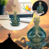 Yoga Sit Meditation Sea Turtle Artwork Decorations Mini Meditation Desktop Decor Buddha Zen Yoga Frog Garden Statue Ornament - Image 3