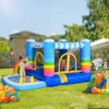Kids Inflatable Bouncy Castle with Pool, Net & Blower – Ages 3–8 Kids Inflatable Bouncy Castle with Pool, Net & Blower – Ages 3–8 - Image 2