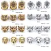 IYKWIM Handmade 10pcs Owl Lion Buddha Spacer Beads for DIY Jewellery Making - Image 2