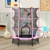 4.6ft Kids Trampoline with Safety Enclosure - Image 2