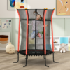 5.4ft Kids Trampoline with Safety Enclosure 5.4ft Kids Trampoline with Safety Enclosure - Image 2