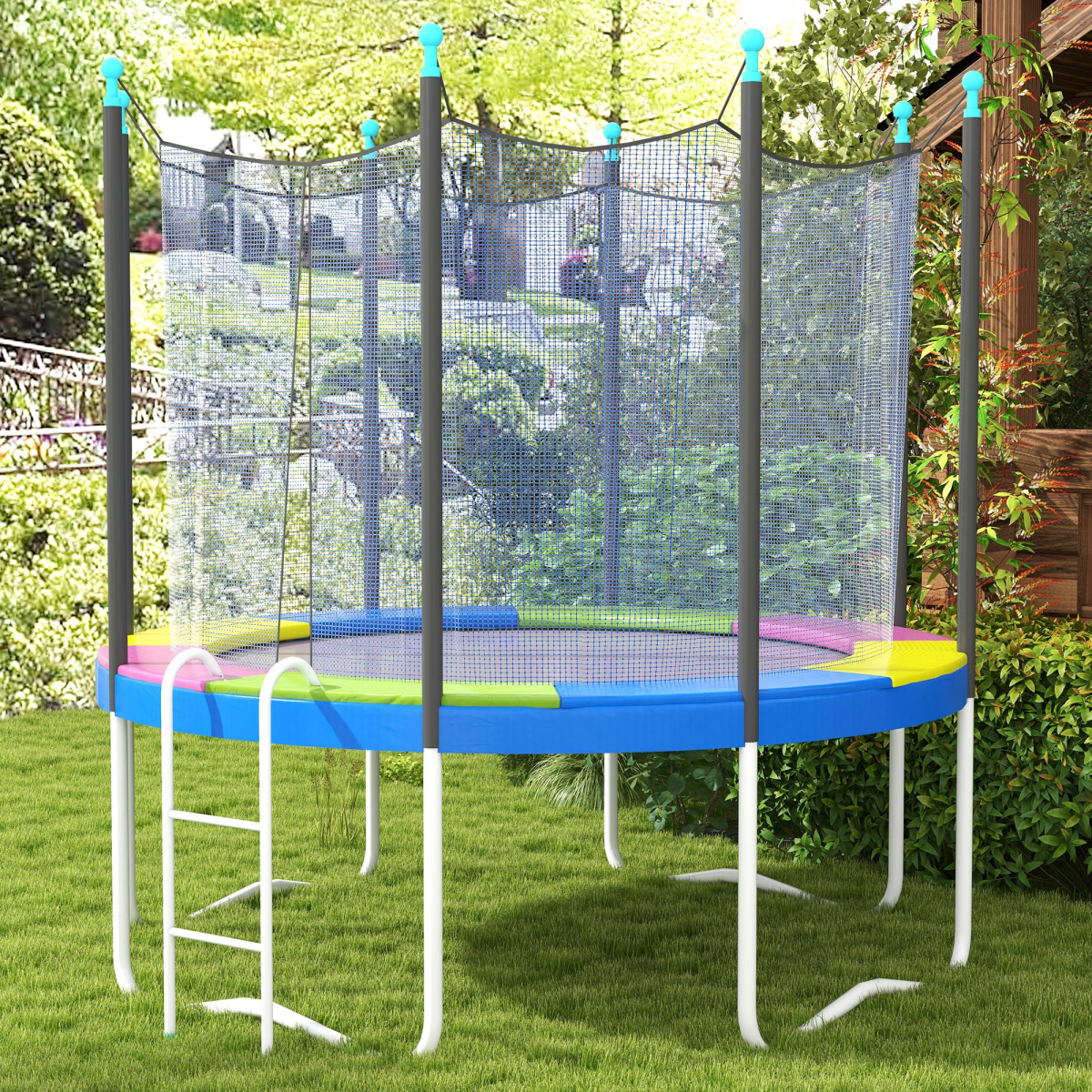 8ft Waterproof Replacement Trampoline Spring Cover Pad 8ft Waterproof Replacement Trampoline Spring Cover Pad - Image 2