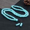 Men Beaded Necklace & Bracelet 108 Beads Tibetan Buddha Wrap Bracelets Women Handmade Blue Synthetic Turquoises Prayer Jewelry Men Beaded Necklace & Bracelet 108 Beads Tibetan Buddha Wrap Bracelets Women Handmade Blue Synthetic Turquoises Prayer Jewelry - Image 3