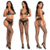 Diamante Fishnet Stockings with Bra Diamante Fishnet Stockings with Bra - Image 6