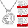 Everlasting Love Mum Interlocking Pendant with Message Card