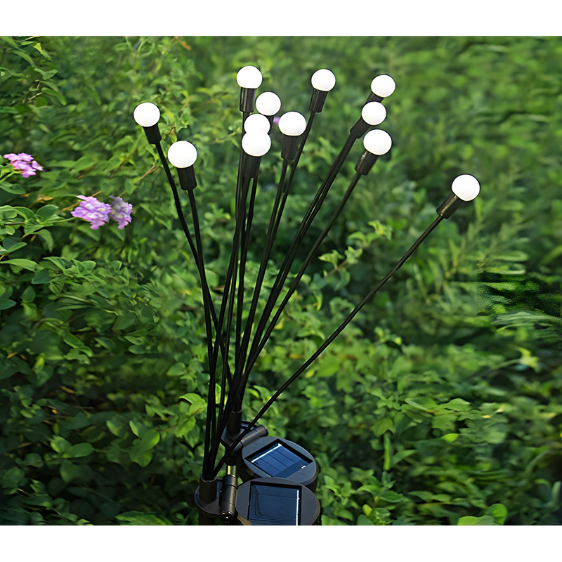Solar Firefly Garden Stakes – Set of 2 Solar Firefly Garden Stakes – Set of 2