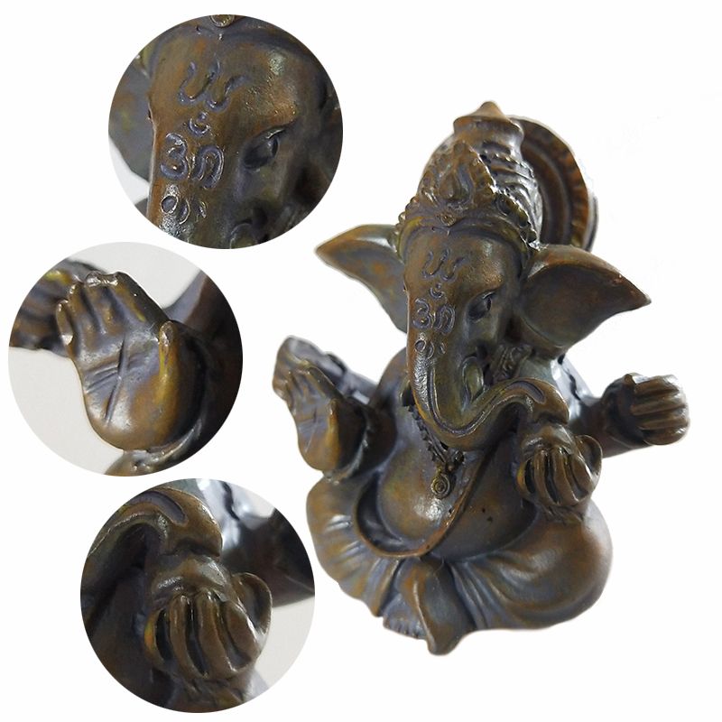 Decorative Resin Buddha Statue for Good Fortune, Home & Garden Decor Decorative Resin Buddha Statue for Good Fortune, Home & Garden Decor - Image 4