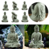 Sandstone Buddha Fish Tank Decoration Craft Meditation Buddha Buddha Zen Sculpture Micro Landscape Buddha Figurine - Image 4