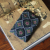 Small Vintage Bag Printed Cotton Bag Walnut Buddha Bead Storage Bag jewelry Flip Buckle Small Things Organizer - Image 4