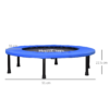 36 Inch Mini Fitness Trampoline Rebounder – Blue 36 Inch Mini Fitness Trampoline Rebounder – Blue - Image 3