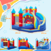 Kids Inflatable Bouncy Castle with Slide, Pool & Climbing Wall Kids Inflatable Bouncy Castle with Slide, Pool & Climbing Wall - Image 3