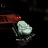 Natural Jade Buddha Pendant - Ethnic Style, Unique Beauty Natural Jade Buddha Pendant - Ethnic Style, Unique Beauty - Image 3
