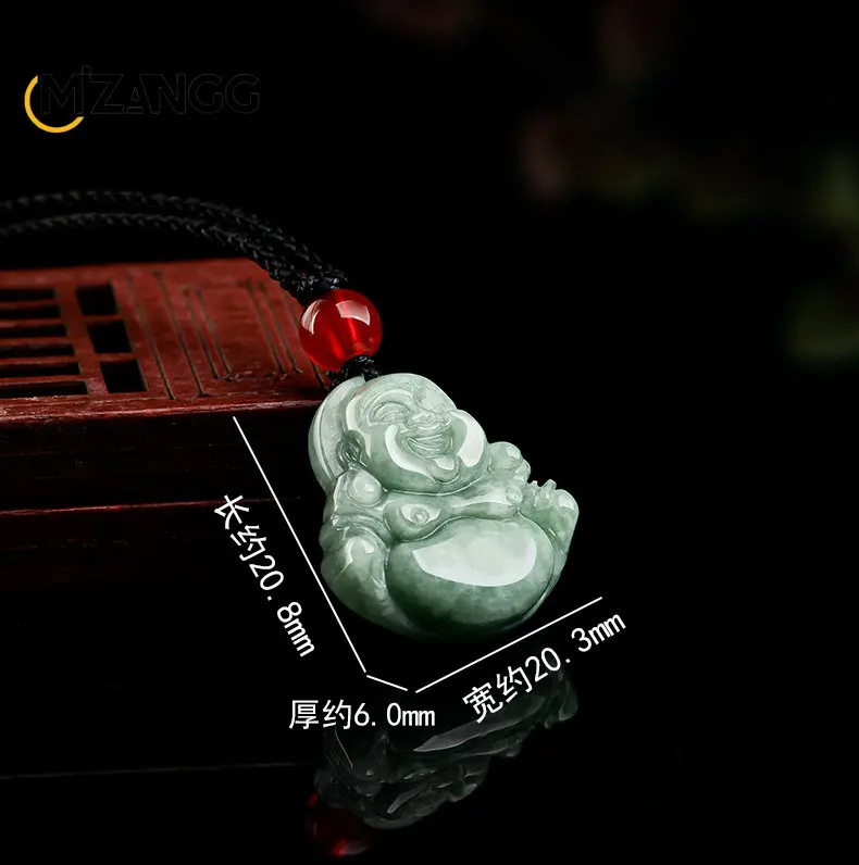 Natural Jade Buddha Pendant - Ethnic Style, Unique Beauty Natural Jade Buddha Pendant - Ethnic Style, Unique Beauty - Image 3