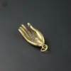 Stylish Buddha Peace Keychain - High-Quality Copper Gift for All Occasions - Image 3