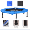 Foldable Mini Fitness Trampoline Rebounder – Blue - Image 4