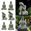 Sandstone Buddha Figurine – Aquarium Zen Ornament Sandstone Buddha Figurine – Aquarium Zen Ornament - Image 5