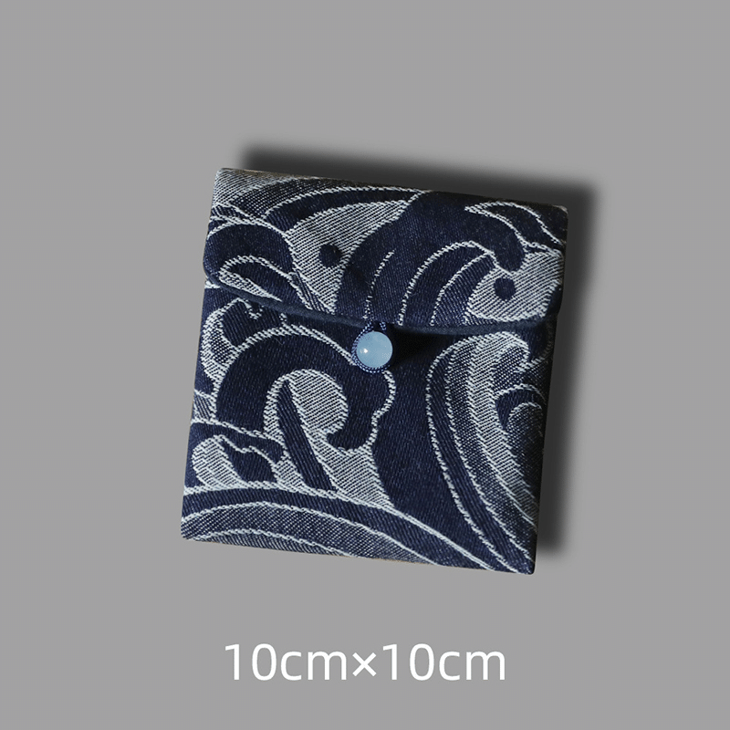 Small Cloth Bags for Jewellery, Thickened Buddha Beads Storage Bag, Hand String Bag, Portable Pocket, Small Things Organizer Small Cloth Bags for Jewellery, Thickened Buddha Beads Storage Bag, Hand String Bag, Portable Pocket, Small Things Organizer - Image 5