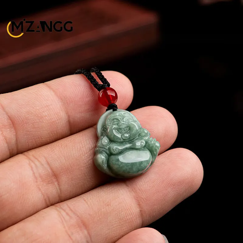 Natural Jade Buddha Pendant - Ethnic Style, Unique Beauty Natural Jade Buddha Pendant - Ethnic Style, Unique Beauty - Image 4