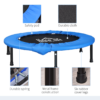 96cm Foldable Mini Fitness Trampoline Rebounder – Blue - Image 4
